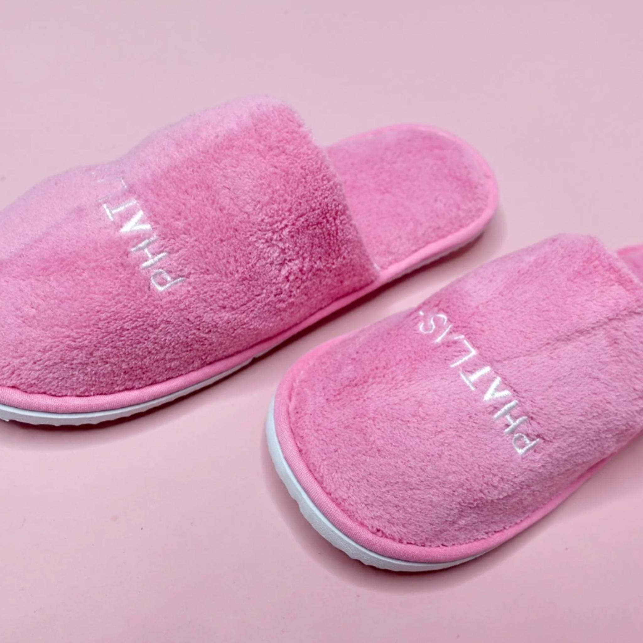  pink house slippers